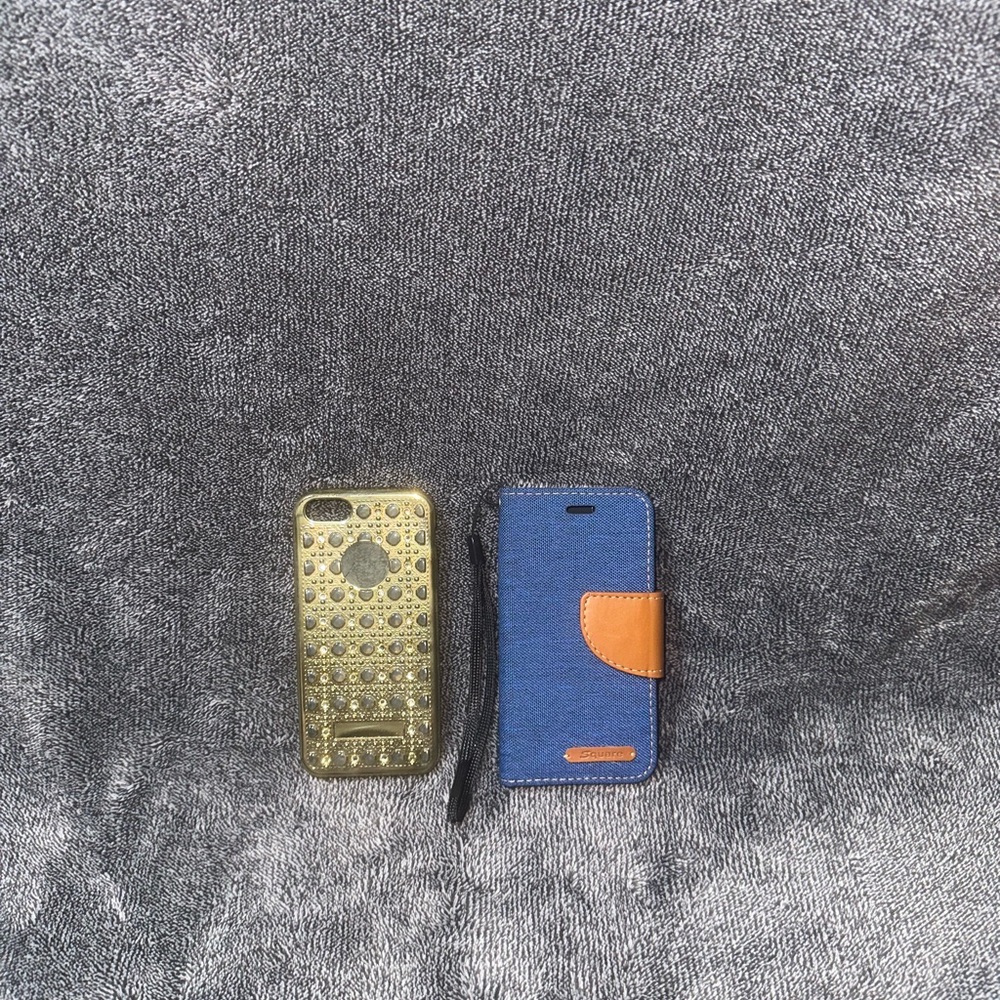 Iphone 5 Used Gold & Blue